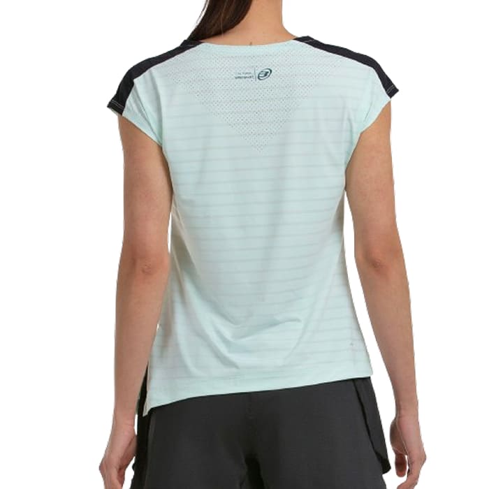 Camiseta verde para mujer de Bullpadel