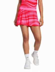 Falda Adidas Club Graph para mujer en color rosa