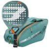 Pack Bullpadel Indiga Control + Paletero Tour Verde Azulado