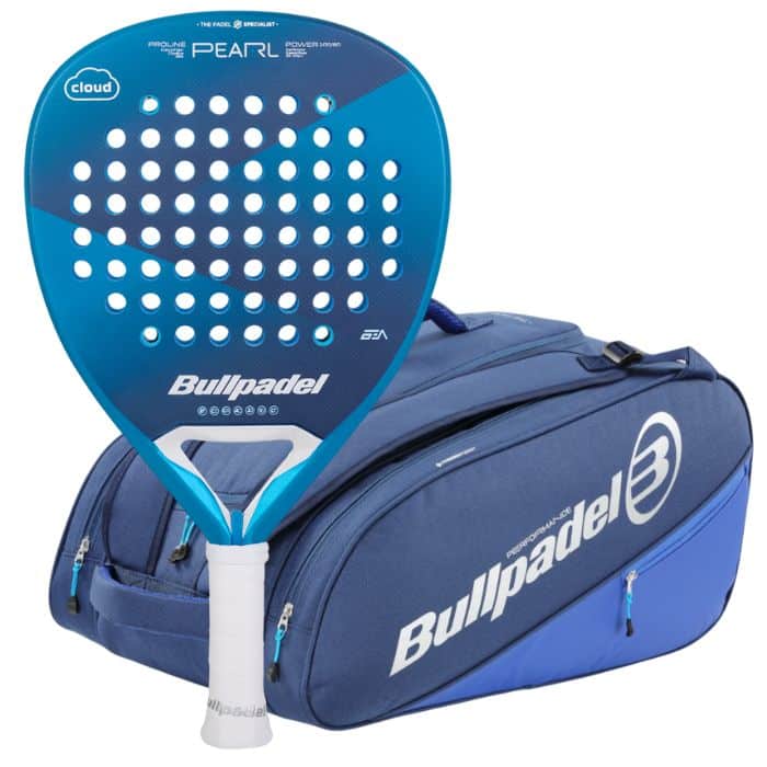 Bullpadel - Pala Pearl Cloud + Paletero Performance