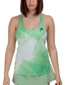 Camiseta Spirit verde mujer HEAD