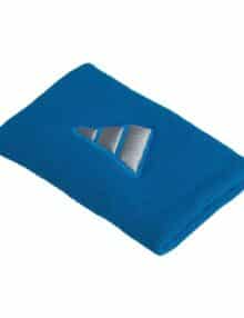 Muñequeras de pádel Adidas azul y gris