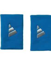 Pack Muñequeras de pádel Adidas azul y gris