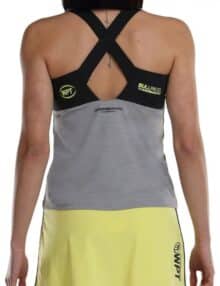 Camiseta Bullpadel para mujer llave en color gris wpt