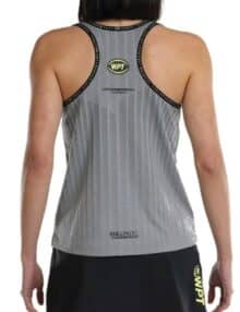 Camiseta de tirantes Bullpadel Lugar gris para mujer