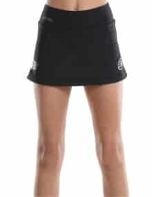 Falda Bullpadel Ligua en color negro