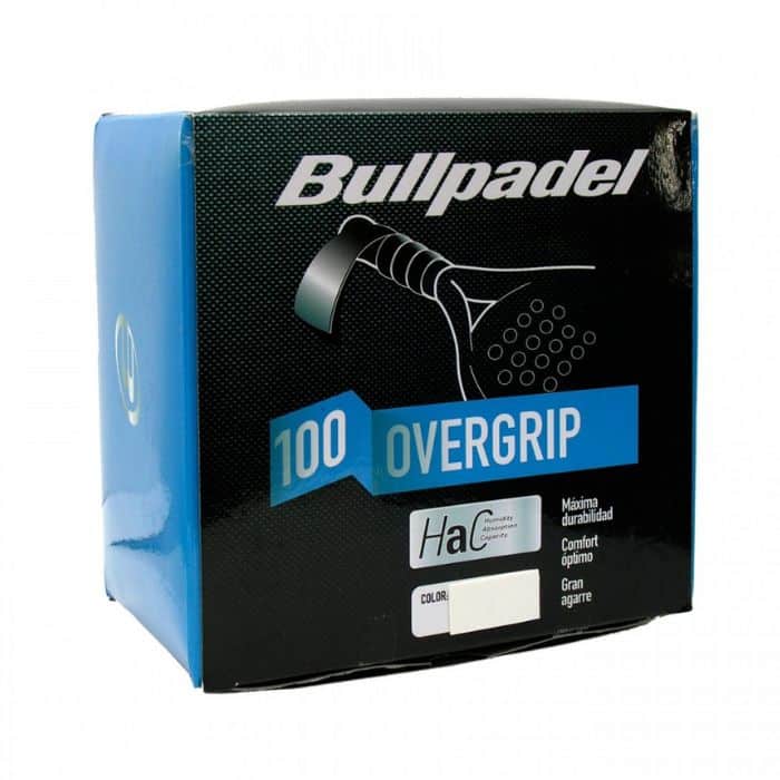 Caja de 100 overgrips Bullpadel