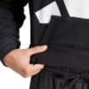 Detalle de la Sudadera Adidas Big Logo Negra