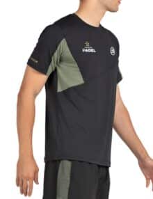 Camiseta Bullpadel Pocate Premier Padel Negra