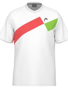 Camiseta HEAD Topspin blanca hombre