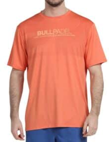 Camiseta naranja Bullpadel - Modelo Leteo