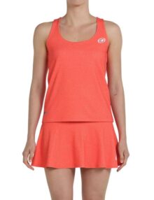Camiseta mujer Bullpadel Pipol pomelo
