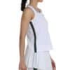 Camiseta Lerna blanca - Ropa Bullpadel mujer