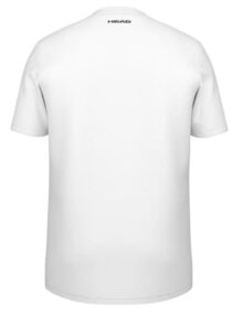 Camiseta Topspin blanca hombre HEAD