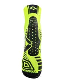 Detalle de los Calcetines para uso deportivo Floky en amarillo