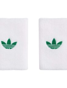 Muñequeras largas Adidas Originals blancas