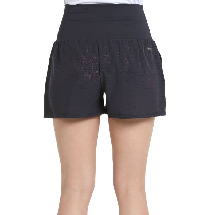 Short mujer negro Bullpadel - Modelo Pol