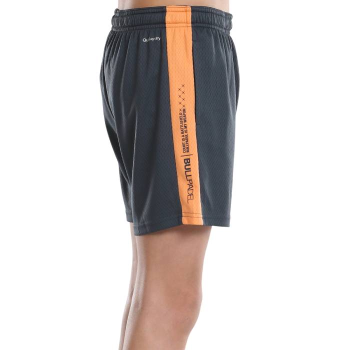 Short Acure negro - Ropa junior Bullpadel