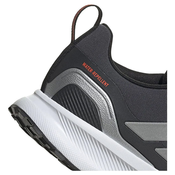 Talón zapatillas Adidas running negras Runfalcon