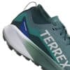 Talón zapatillas Adidas trail Agravic GTX verdes
