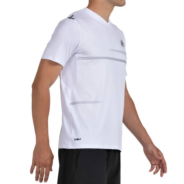 Camiseta hombre Montuno blanca - Ropa Bullpadel