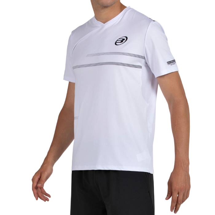 Camiseta Bullpadel Montuno blanca