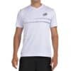 Camiseta Montuno blanca hombre Bullpadel