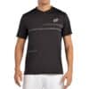 Camiseta hombre negra Bullpadel Montuno