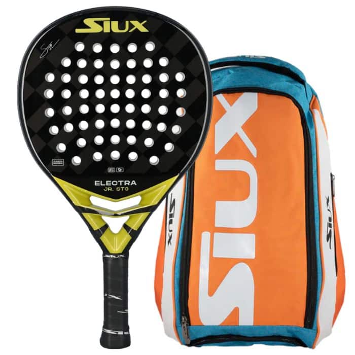 Pack Siux Junior - Pala Electra ST3 Jr + Mochila Pro Tour
