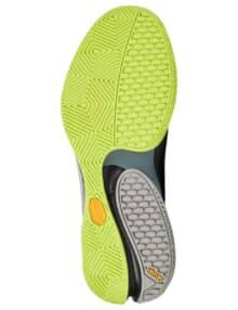 Suela de las Zapatillas Bullpadel Hack Vibram 25I Negras