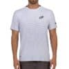 Camiseta blanca hombre Bullpadel - Modelo Musica