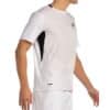 Perfil de la Camiseta Bullpadel Malmok para hombre color blanco