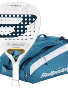 Pack Bullpadel Pearl - Pala + Paletero de Bea González