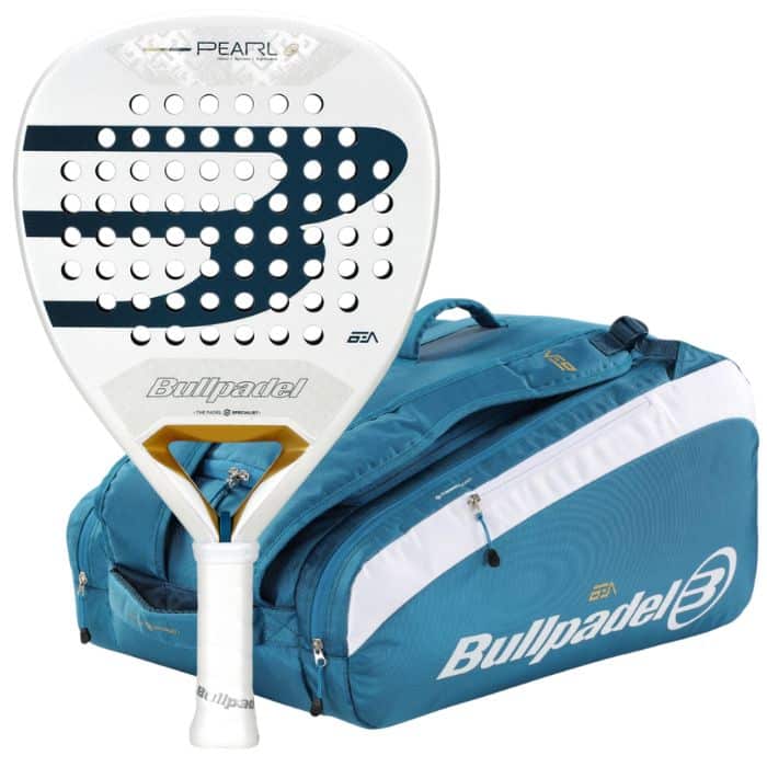 Pack Bullpadel Pearl - Pala + Paletero de Bea González