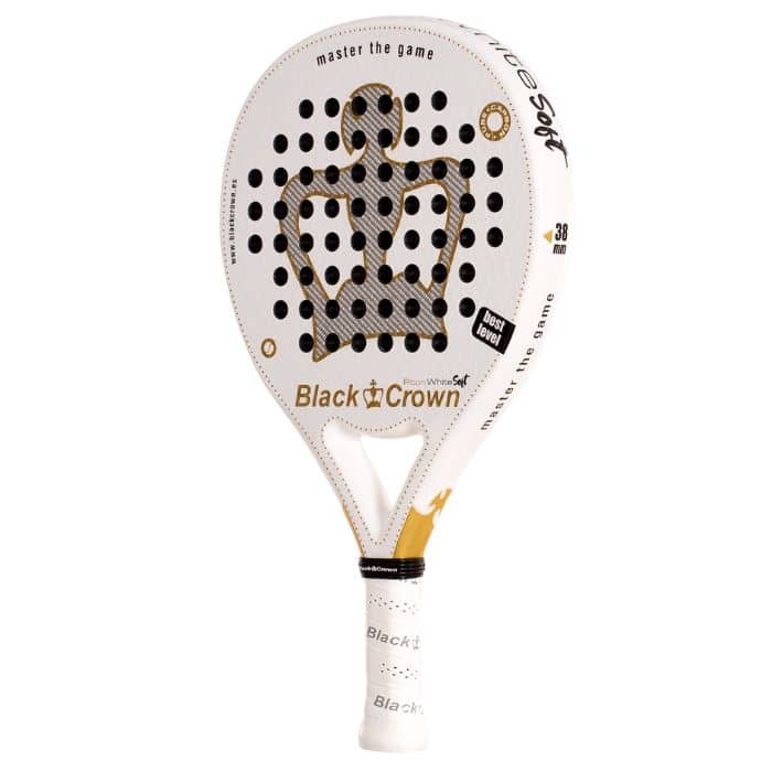 Lateral de la Pala Black Crown Piton White Soft