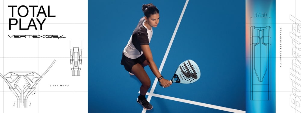 Pala Bullpadel Vertex W - Delfi Brea