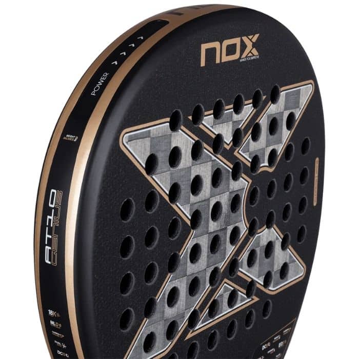 Plano de la Pala NOX AT10 Genius 18K Alum 2026