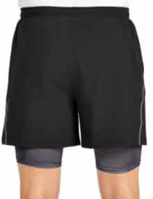 Detalle del Pantalón Bullpadel corto de hombre Manzan