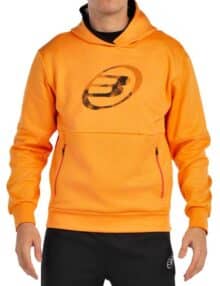 Sudadera hombre naranja Bullpadel - Modelo Boyal