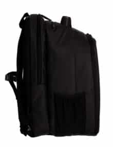 Perfil de la Mochila para pádel Black Crown Magic color negro