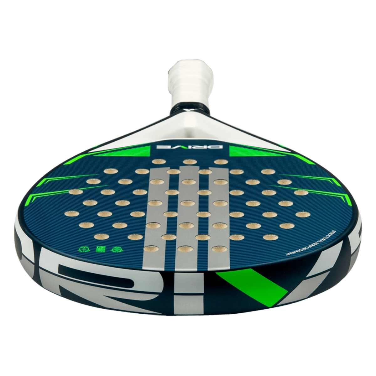 Detalle de la Adidas Drive blue 2026