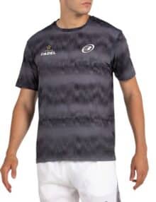 Camiseta Bullpadel Pasco Negro Premier Padel 2026