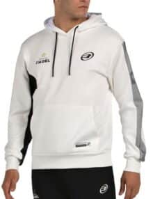 Sudadera Bullpadel Palmiro Blanca Premier
