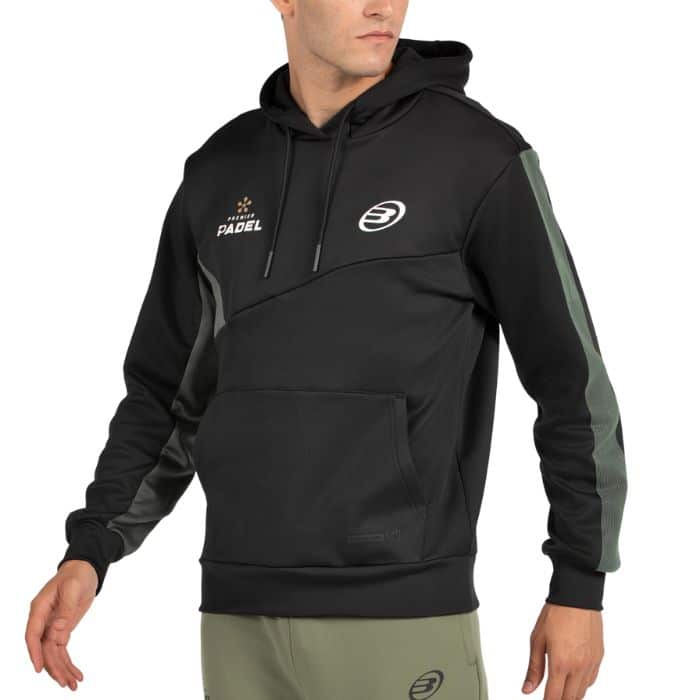 Sudadera Bullpadel Palmiro Negro Premier