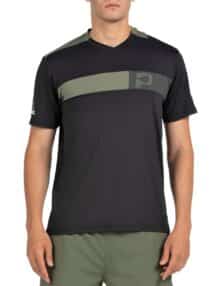 Camiseta Bullpadel Puyo Negra Premier Padel