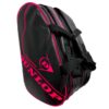 Paletero Dunlop Tour Intro negro y rosa