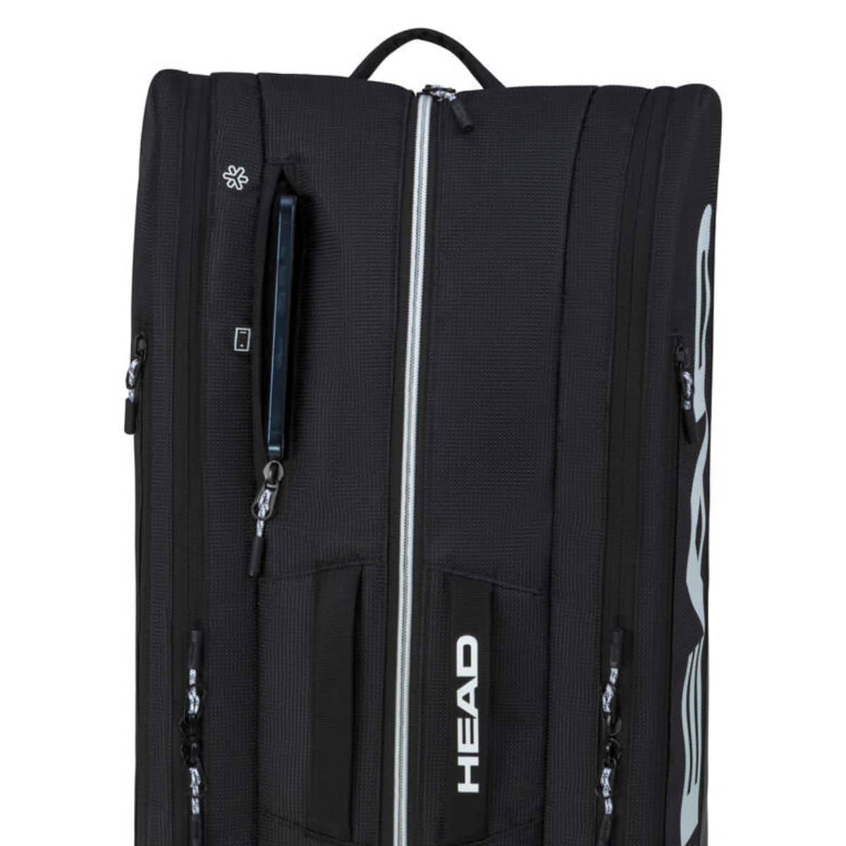 Detalle del Paletero HEAD Tour Negro