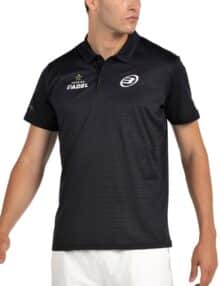 Polo Bullpadel Pompier Negro Premier Padel 2026