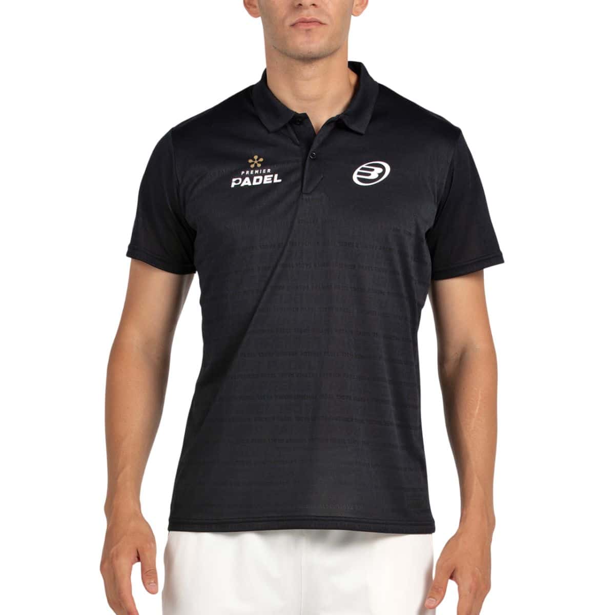 Polo Bullpadel Pompier Negro Premier Padel