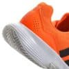 Detalle de las Zapatillas Adidas Gamecourt 2 Naranja Flúor